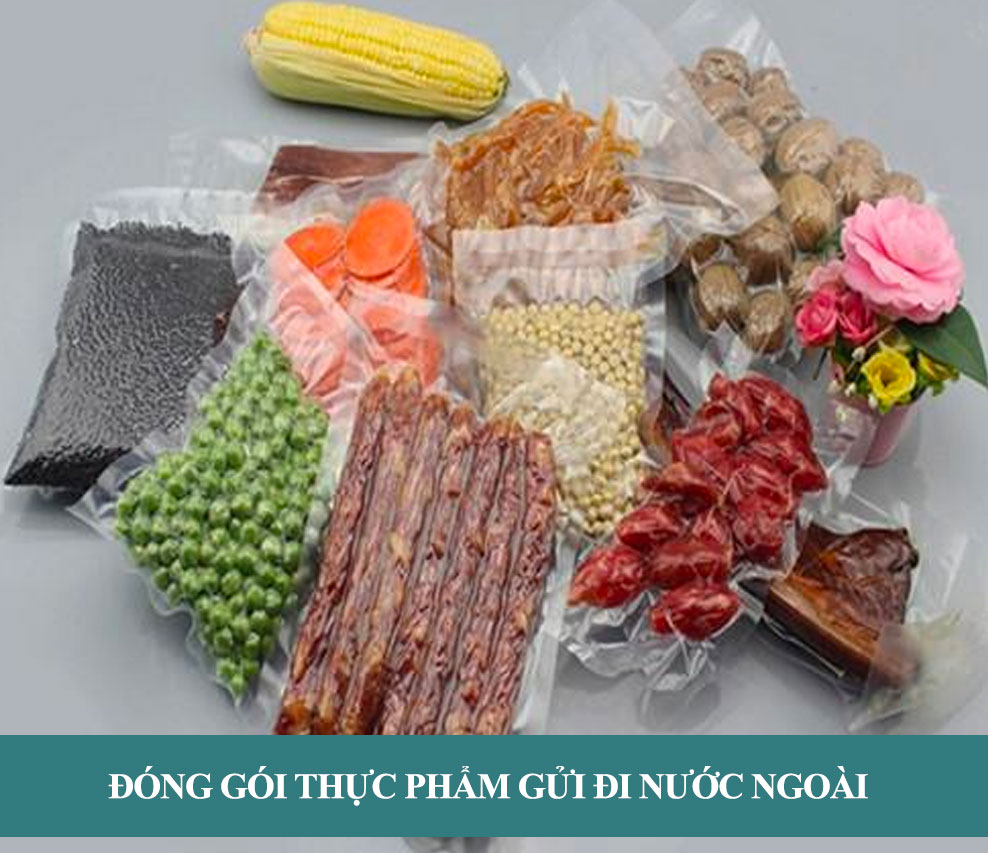 Cách đóng hàng hóa thực phẩm đi nước ngoài