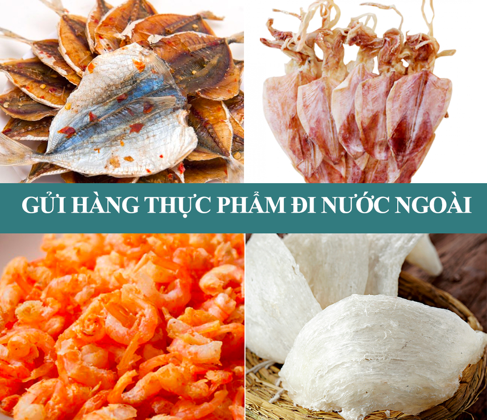 Gửi hàng thực phẩm đi nước ngoài